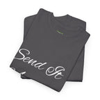 "Send it Academy" T‑Shirt — Script Logo Tee