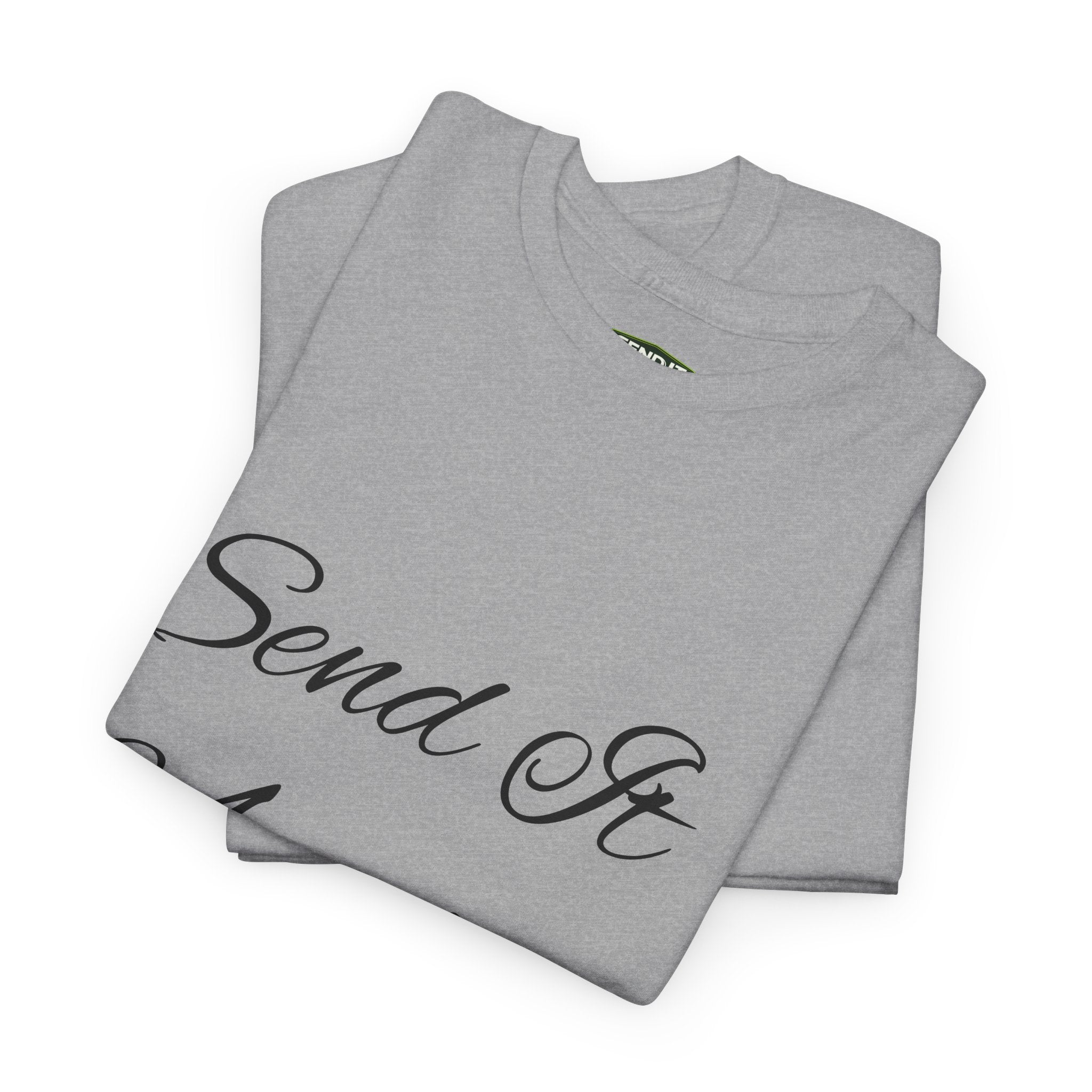 "Send it Academy" T‑Shirt — Script Logo Tee