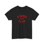 Faith Over Fear T‑Shirt – Inspirational Christian Graphic Tee