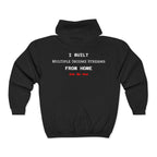 Full Zip Hoodie — “I Built Multiple Income Streams From Home” Entrepreneur Zip-Up