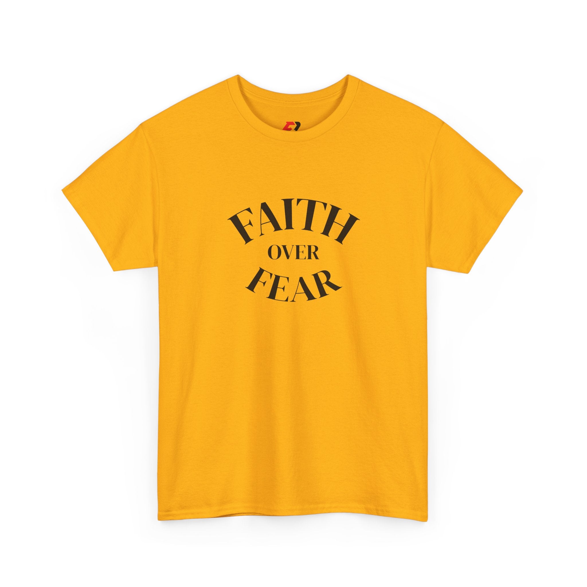 Faith Over Fear T‑Shirt – Inspirational Christian Graphic Tee