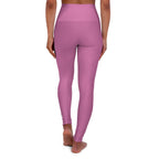 "Send It Academy" Pink High Waisted Yoga Leggings