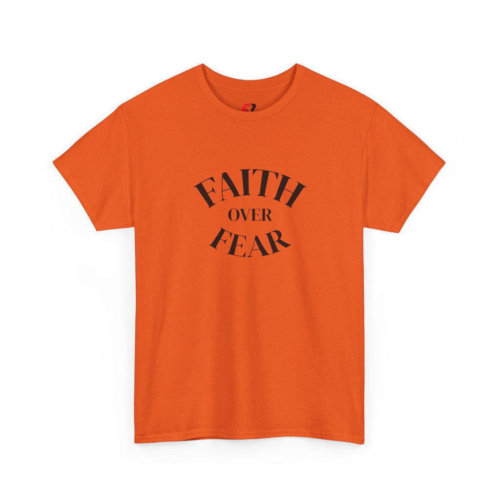 Faith Over Fear T‑Shirt – Inspirational Christian Graphic Tee