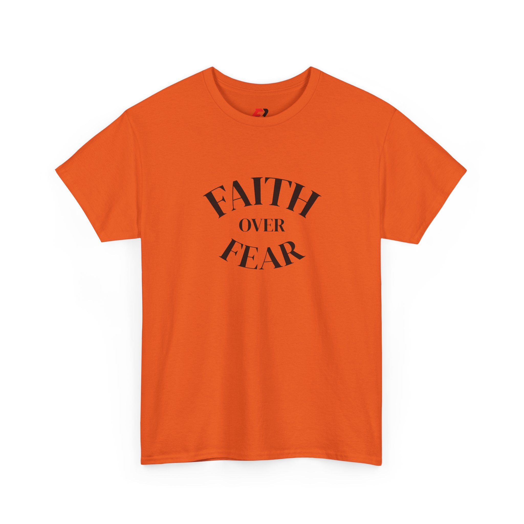 Faith Over Fear T‑Shirt – Inspirational Christian Graphic Tee