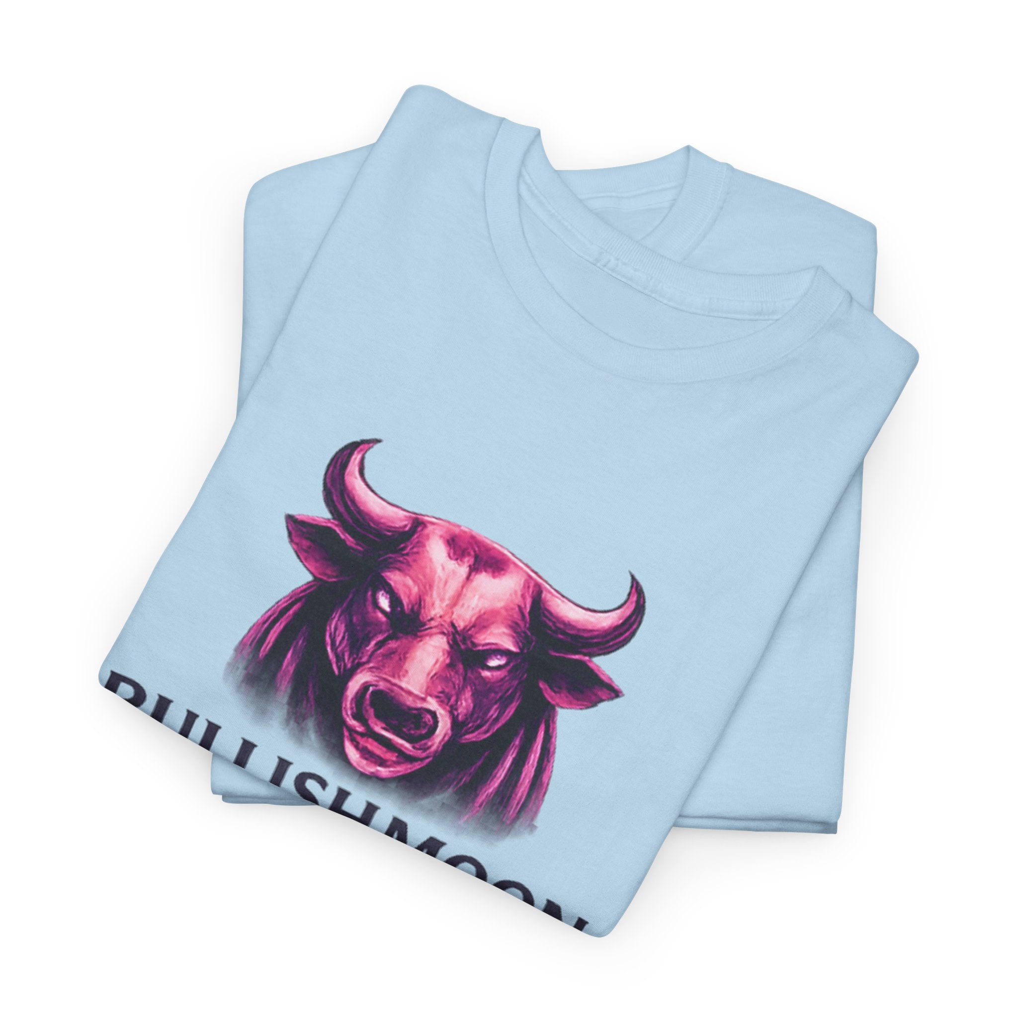 "Bullish Moon" Women's T‑Shirt —Bull Logo Tee
