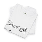 "Send it Academy" T‑Shirt — Script Logo Tee