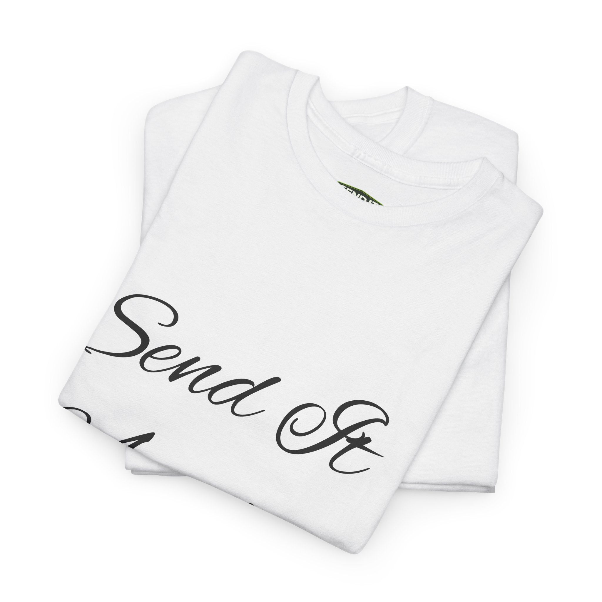"Send it Academy" T‑Shirt — Script Logo Tee