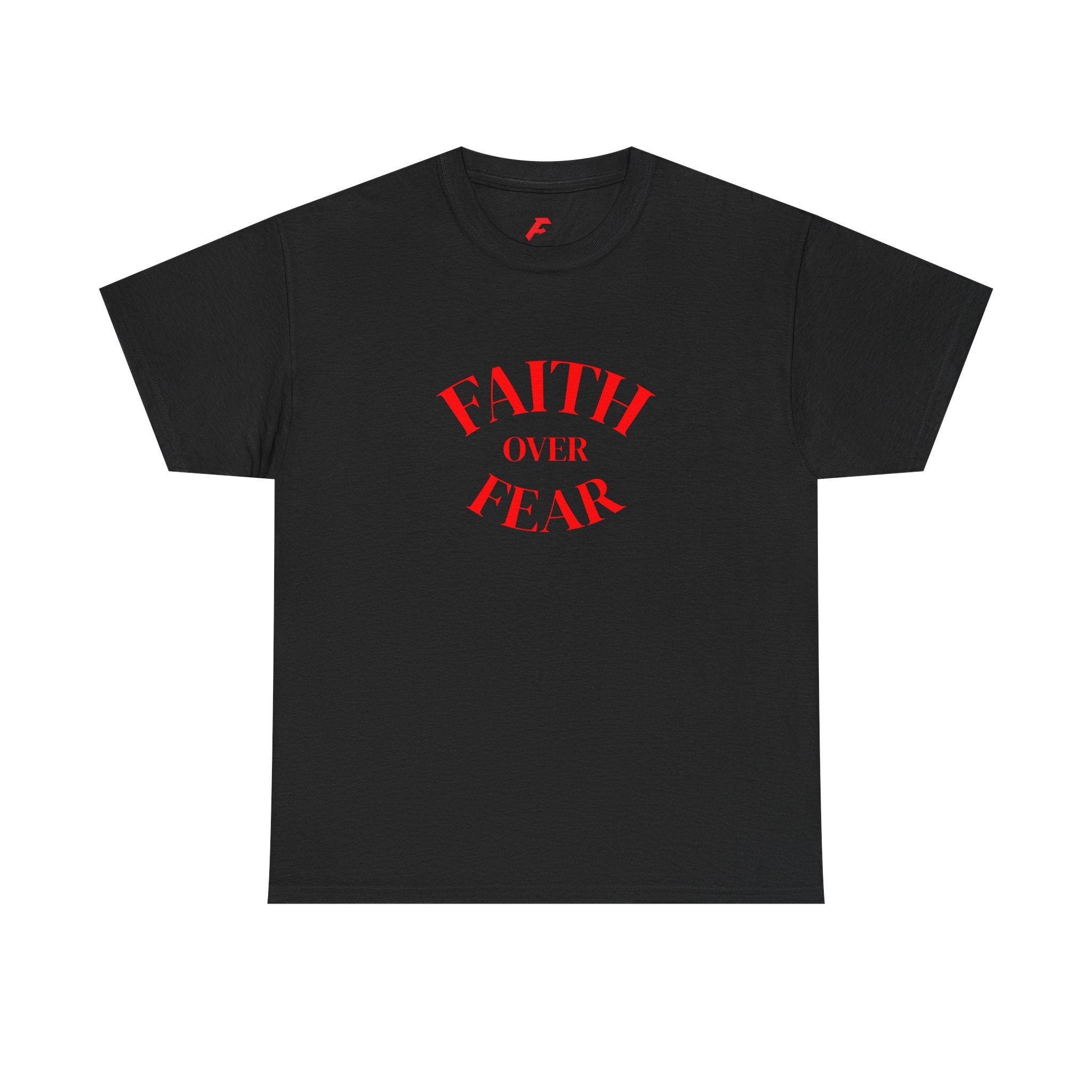 Faith Over Fear T‑Shirt – Inspirational Christian Graphic Tee