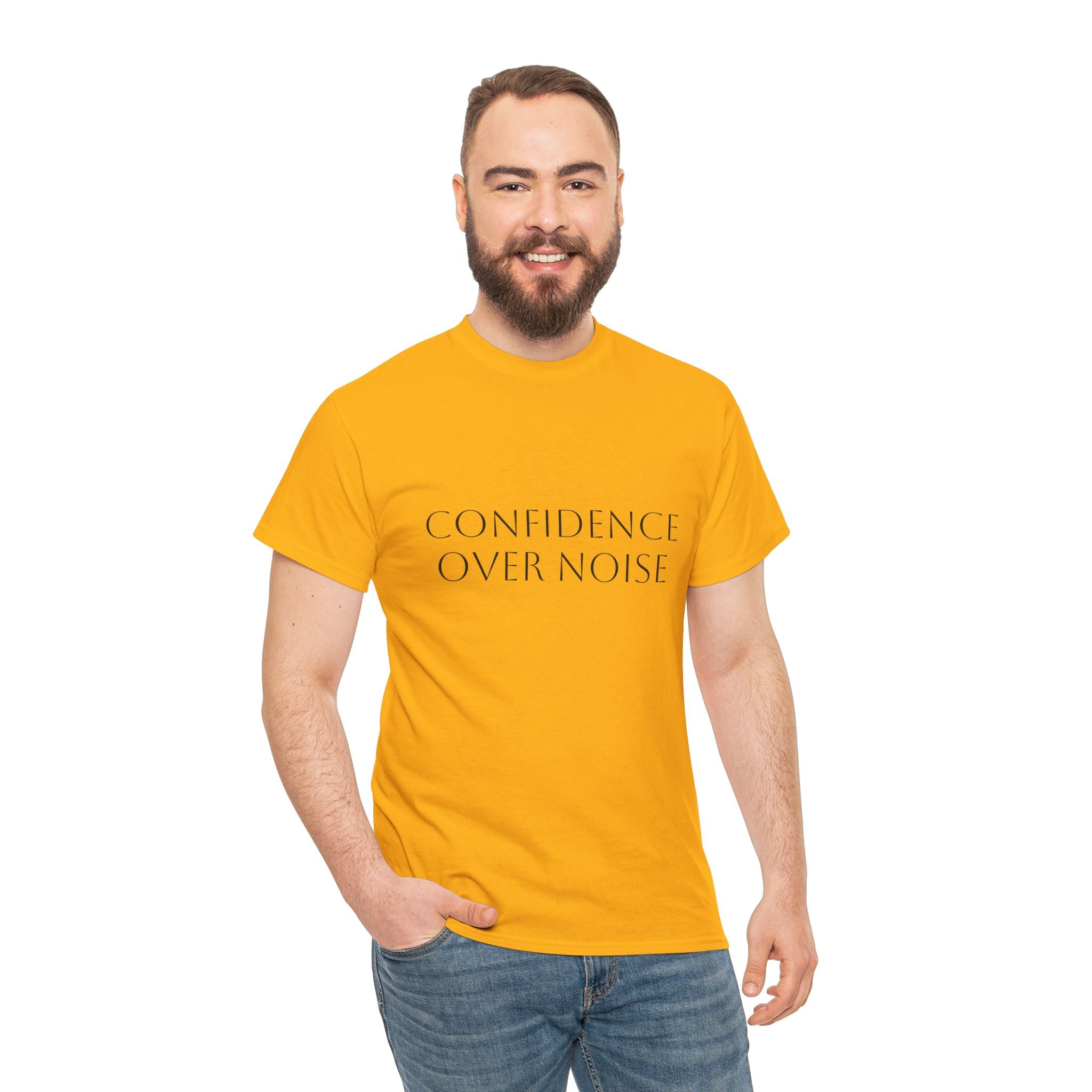 Confidence Over Noise Tee