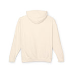 PIF Crown Logo Hoodie — Lightweight Cream Pullover
