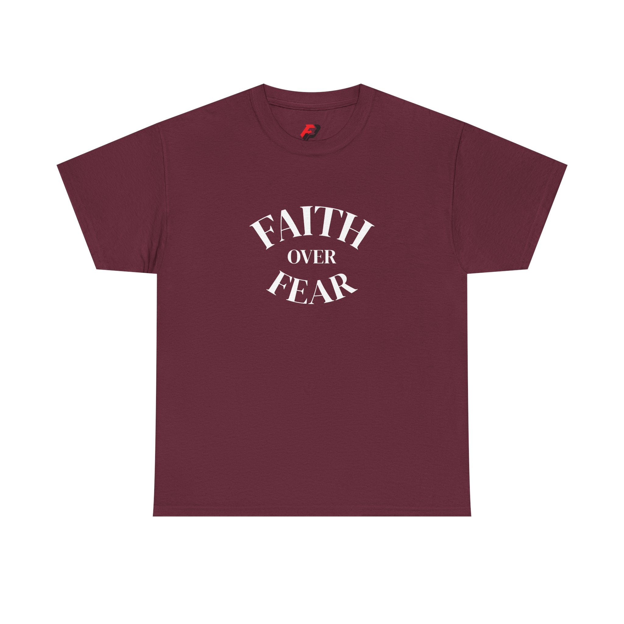 Faith Over Fear T‑Shirt – Inspirational Christian Graphic Tee