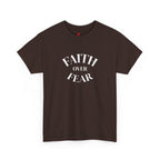 Faith Over Fear T‑Shirt – Inspirational Christian Graphic Tee