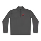 PIF Quarter-Zip Pullover — Embroidered 'PIF' Casual Pullover