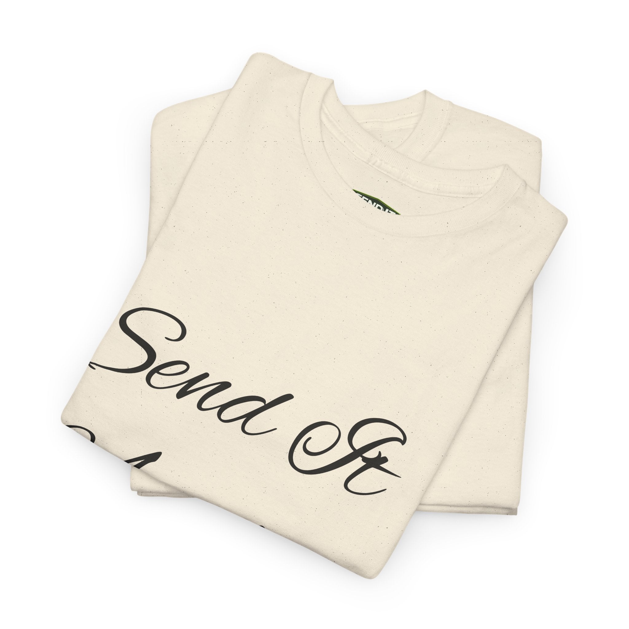 "Send it Academy" T‑Shirt — Script Logo Tee