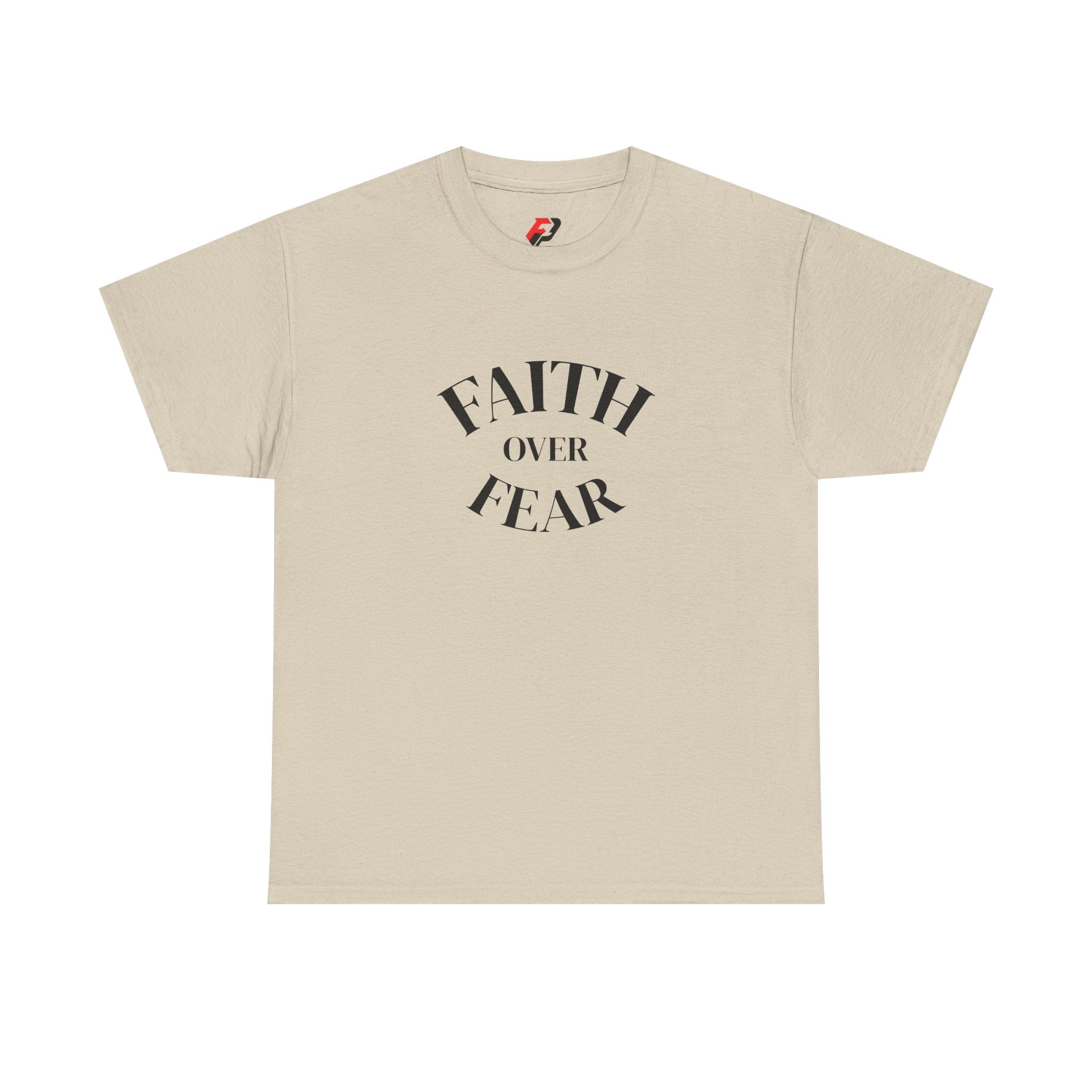 Faith Over Fear T‑Shirt – Inspirational Christian Graphic Tee
