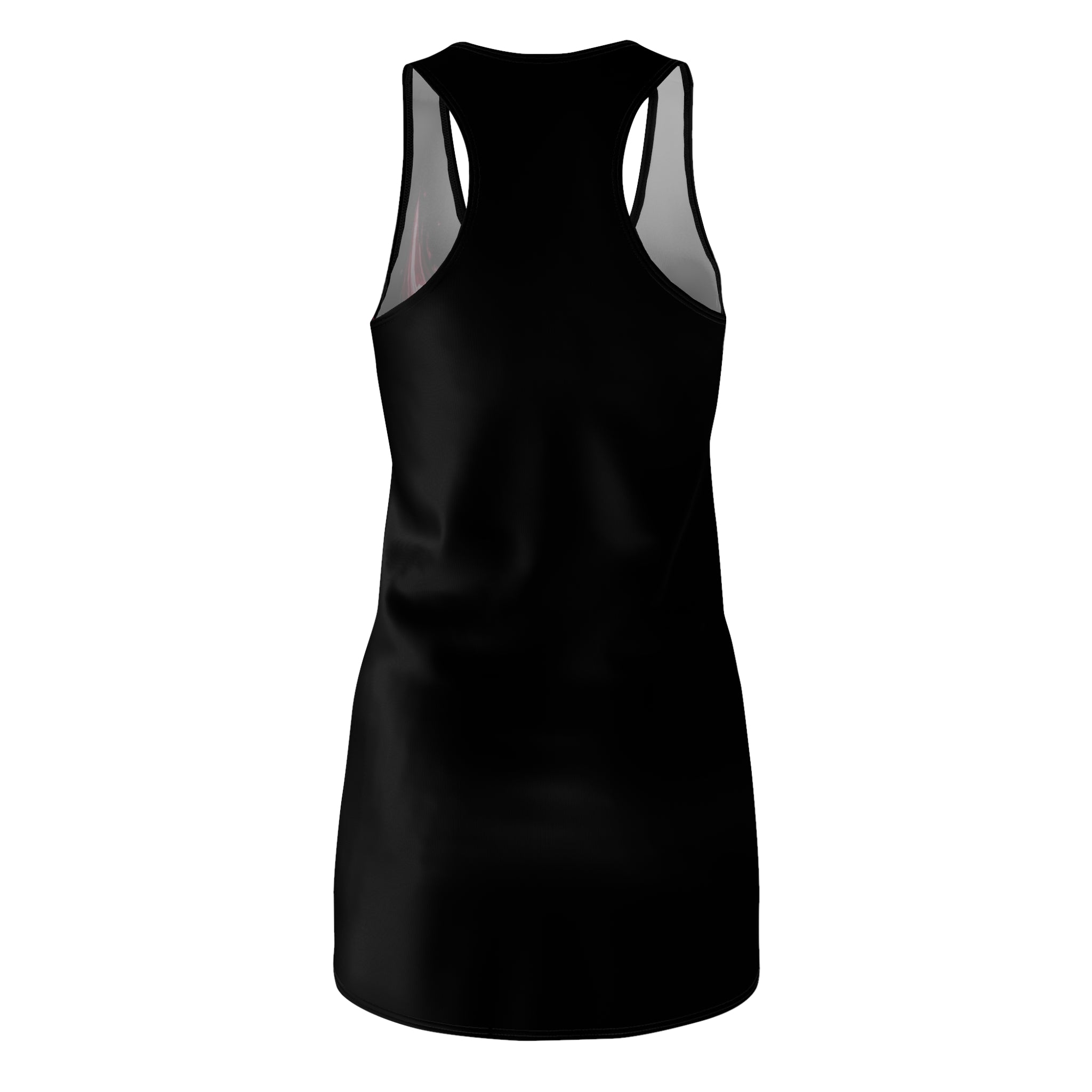 "Send It Lyfe" Black Racerback Dress