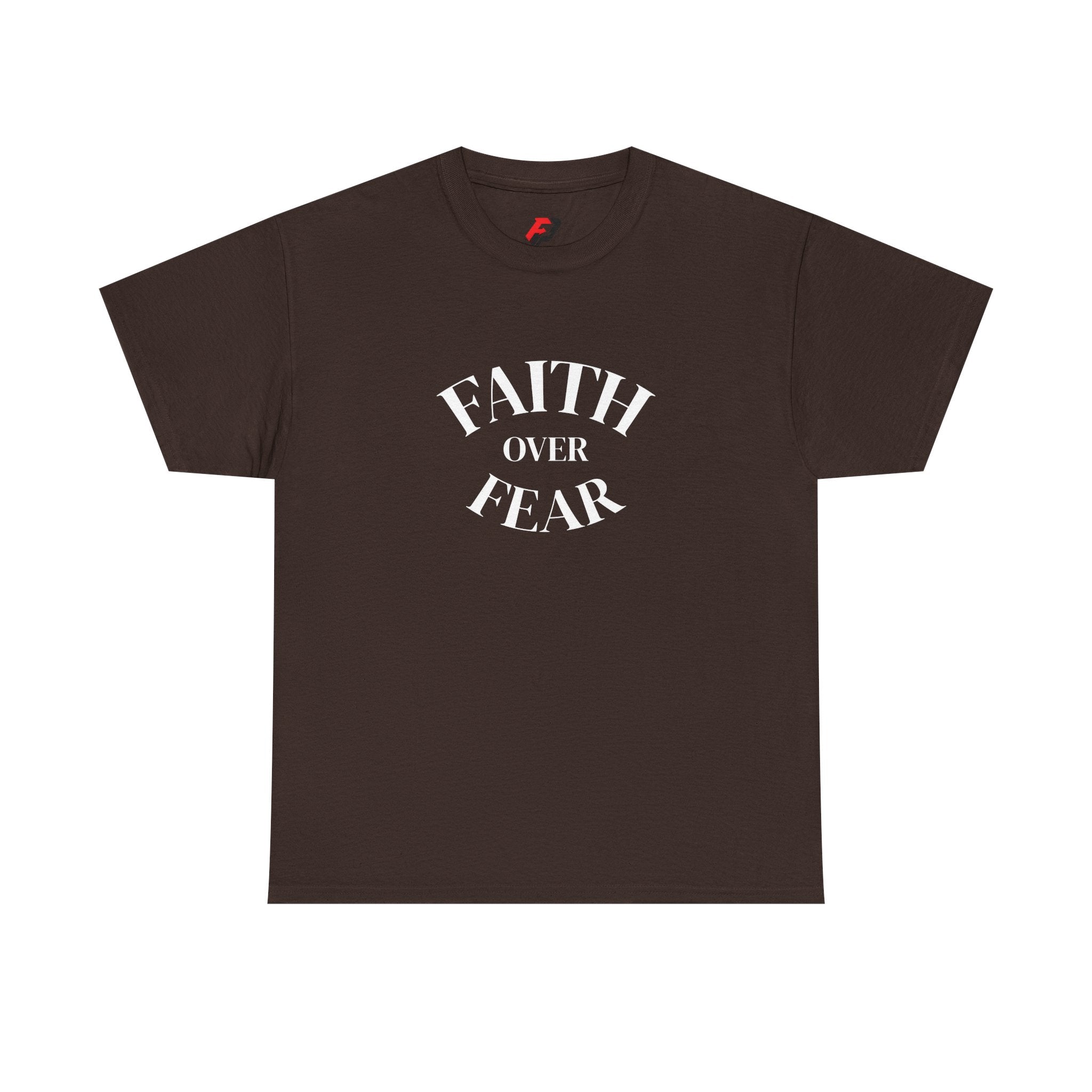 Faith Over Fear T‑Shirt – Inspirational Christian Graphic Tee