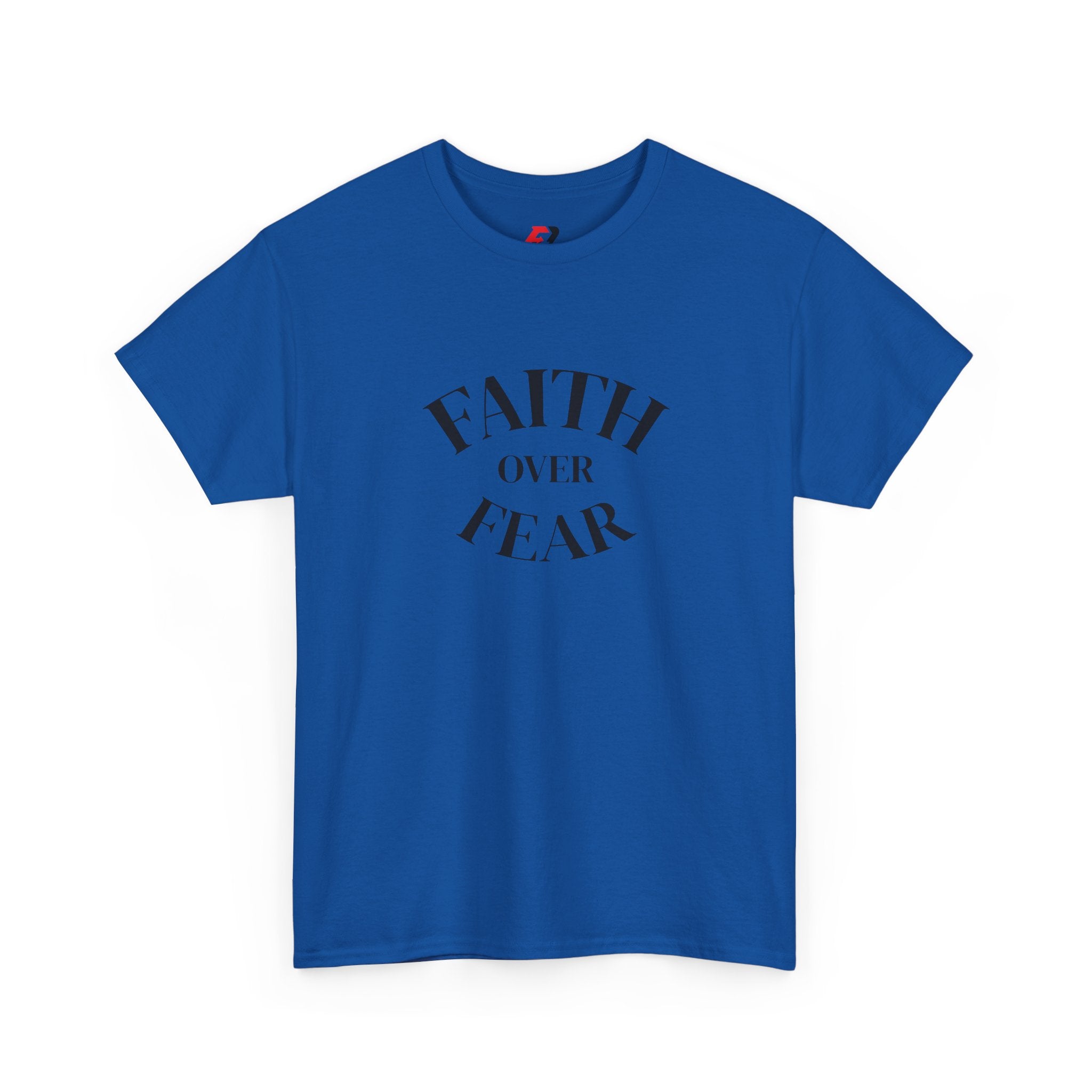 Faith Over Fear T‑Shirt – Inspirational Christian Graphic Tee