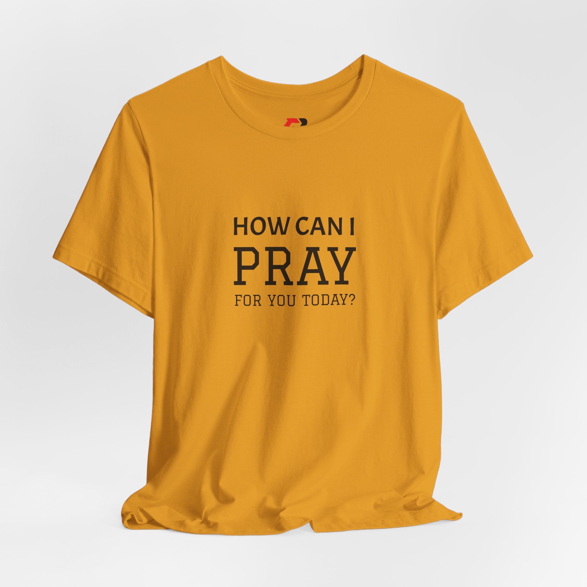 How Can I Pray Tee — Christian Faith Graphic T-Shirt