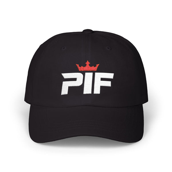 PIF Crown Dad Cap — Vintage Logo Baseball Hat