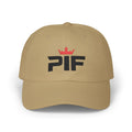 PIF Crown Dad Cap — Embroidered Classic Baseball Hat