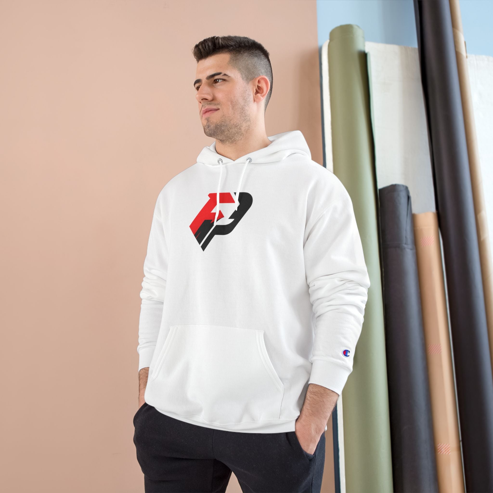 Champion Hoodie — Branded Logo Hoodie