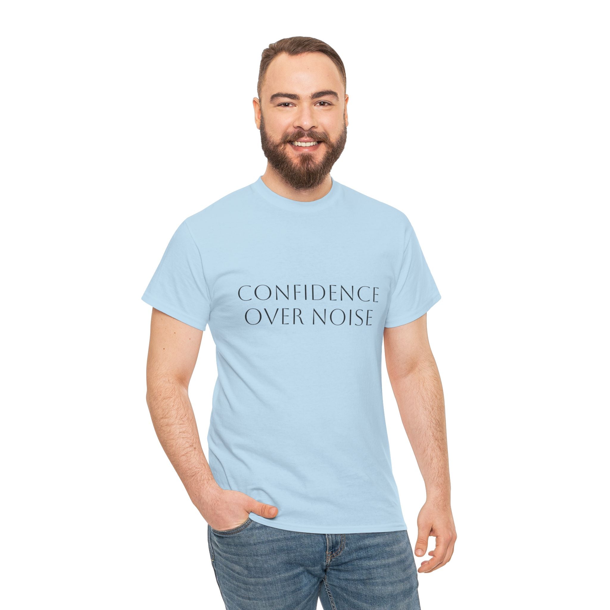Confidence Over Noise Tee