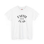 Faith Over Fear T‑Shirt – Inspirational Christian Graphic Tee