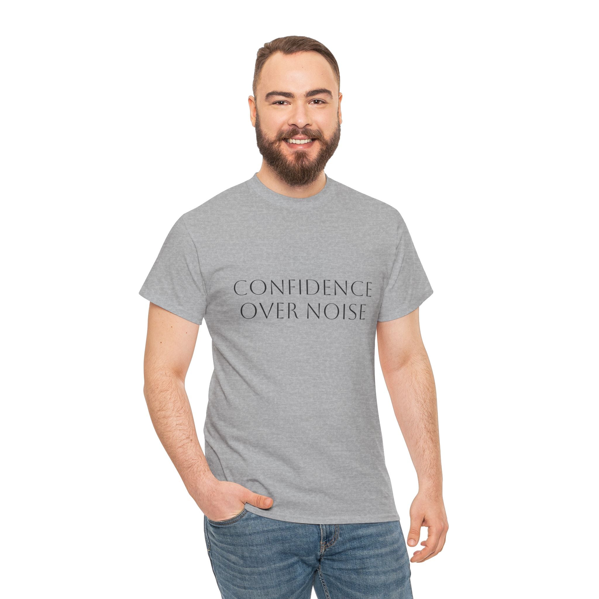 Confidence Over Noise Tee