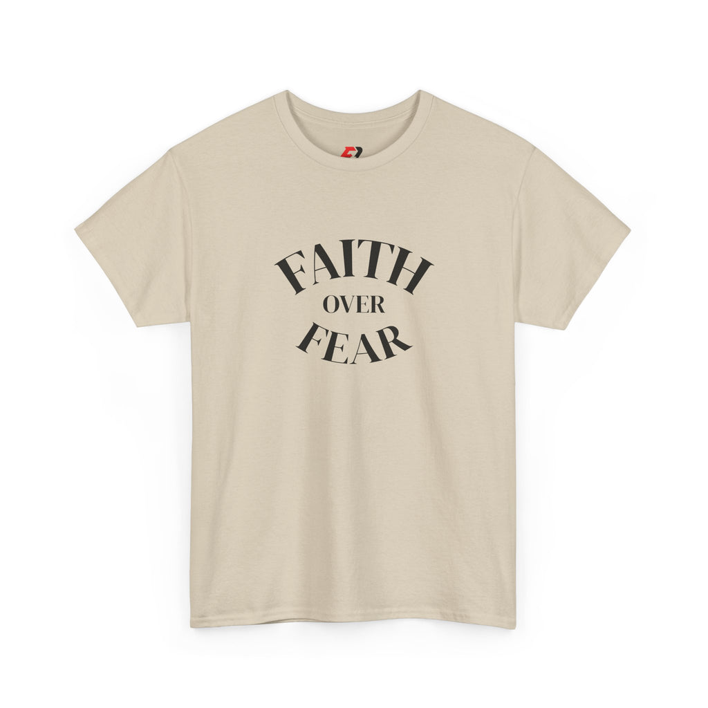 Faith Over Fear T‑Shirt – Inspirational Christian Graphic Tee