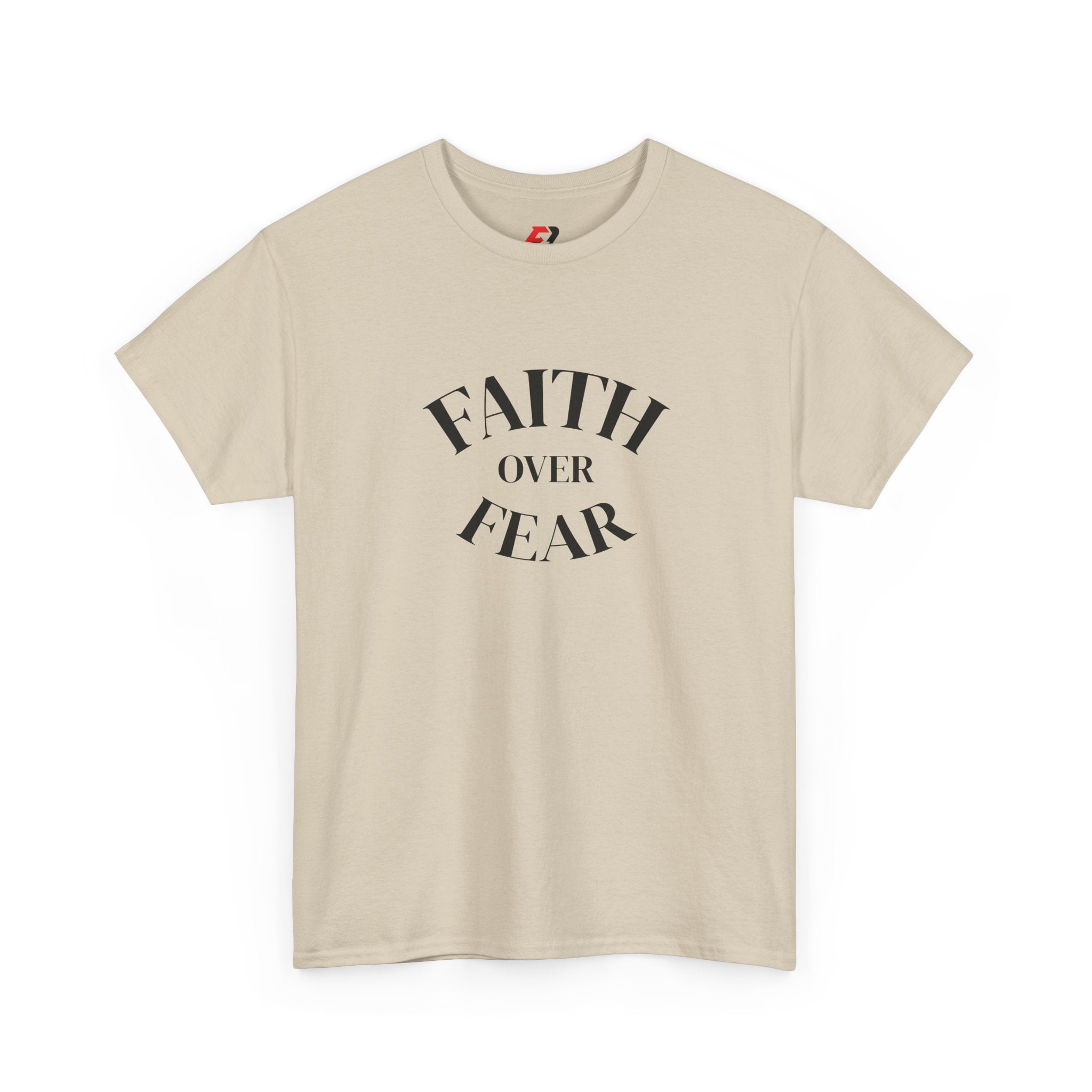Faith Over Fear T‑Shirt – Inspirational Christian Graphic Tee