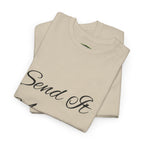 "Send it Academy" T‑Shirt — Script Logo Tee