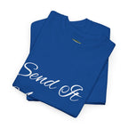 "Send it Academy" T‑Shirt — Script Logo Tee