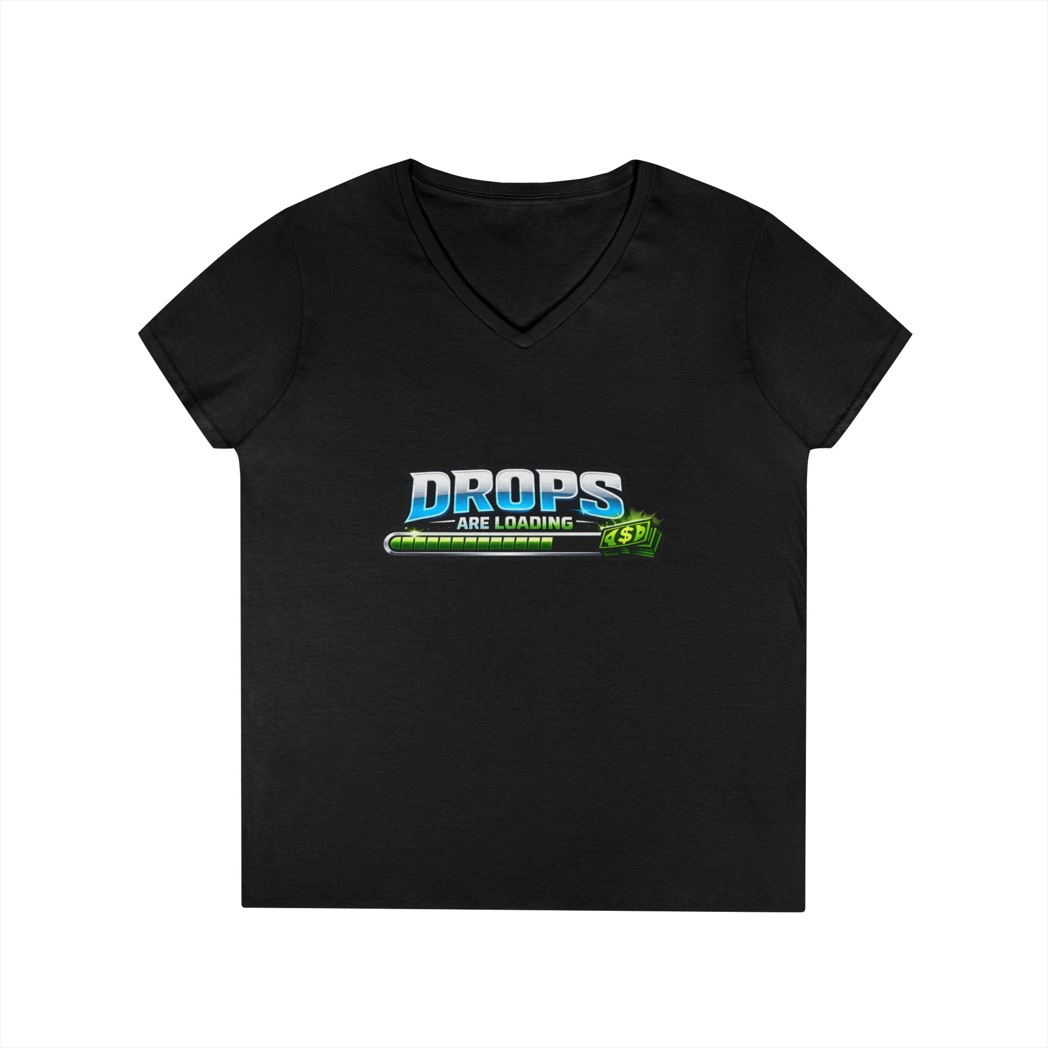 "Drops Are Loading" V-Neck Tee