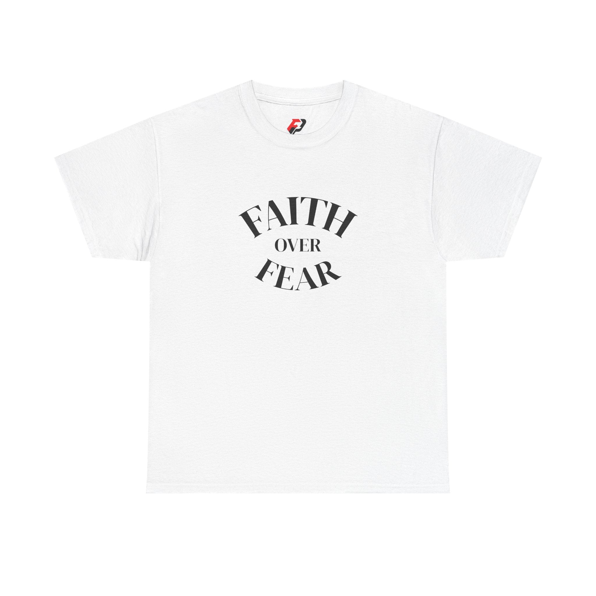 Faith Over Fear T‑Shirt – Inspirational Christian Graphic Tee