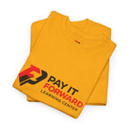 Pay It Forward Learning Center T-Shirt — "Learn. Grow. Give Back. Repeat."
