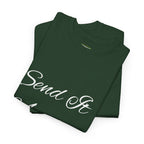 "Send it Academy" T‑Shirt — Script Logo Tee
