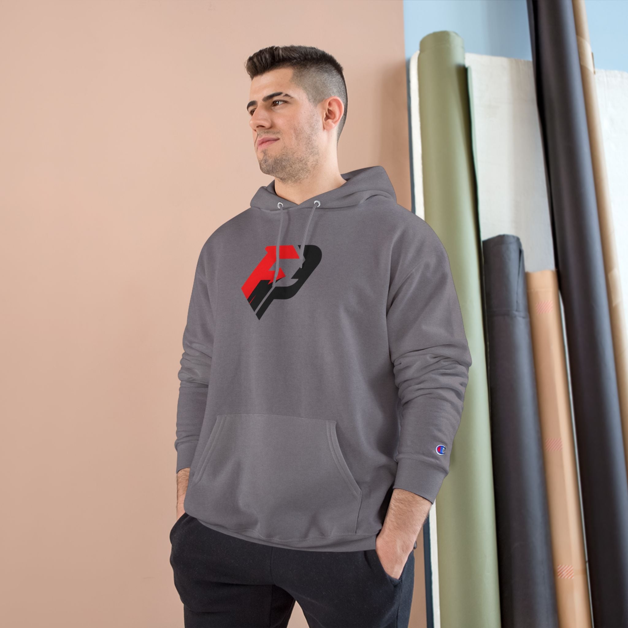 Champion Hoodie — Branded Logo Hoodie