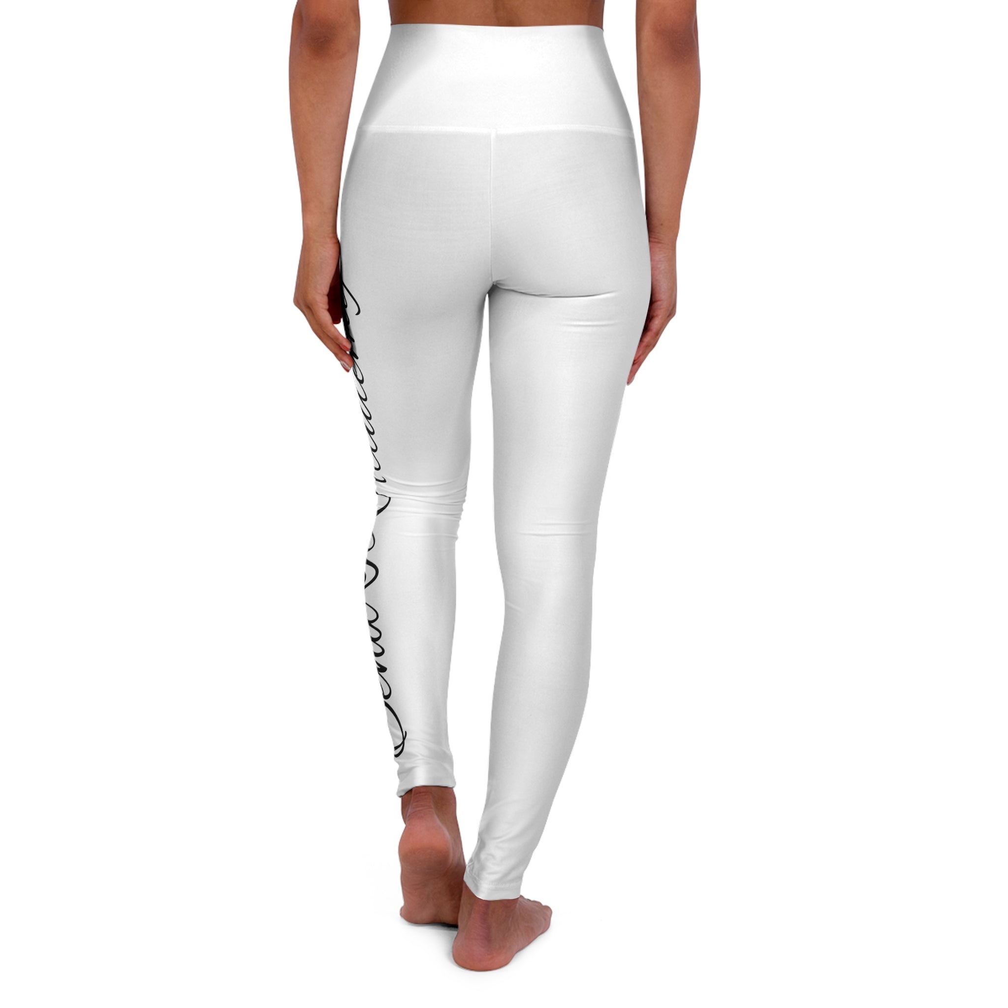 "Send It Academy" High Waisted Yoga Leggings