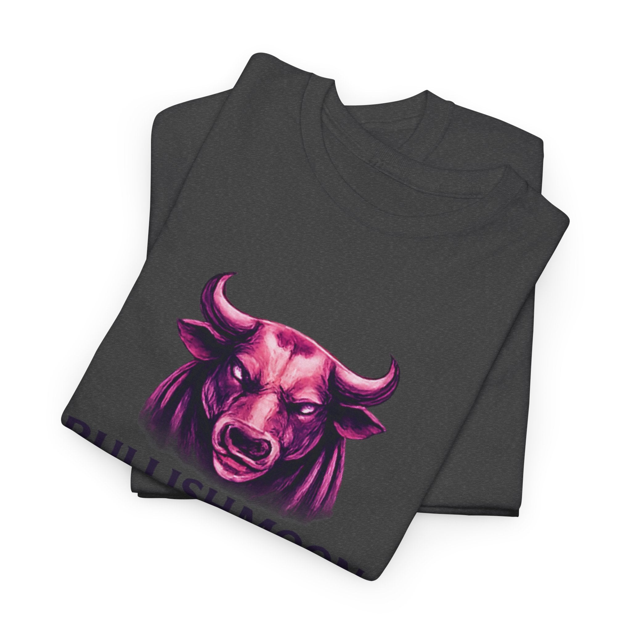 "Bullish Moon" Women's T‑Shirt —Bull Logo Tee
