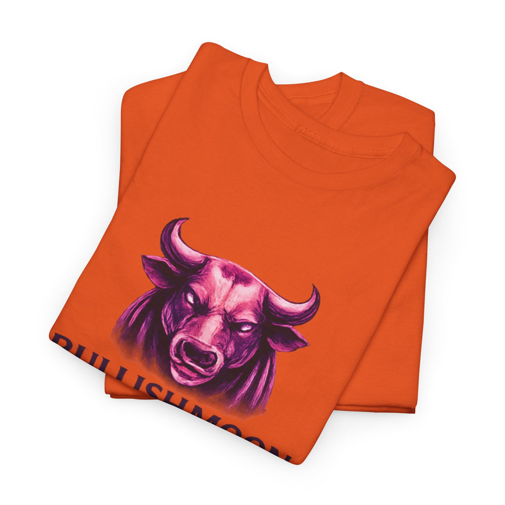 "Bullish Moon" Women's T‑Shirt —Bull Logo Tee