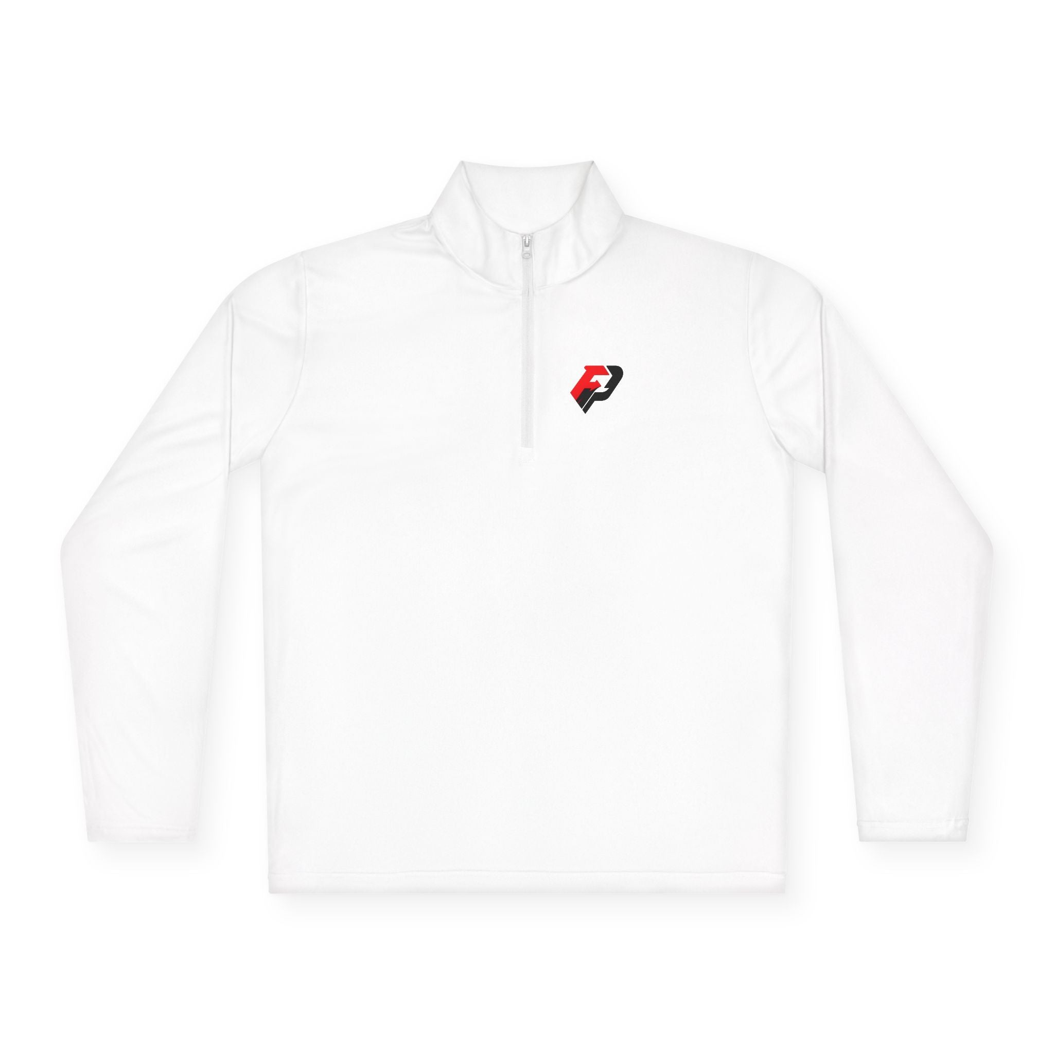 PIF Quarter-Zip Pullover — Embroidered 'PIF' Casual Pullover