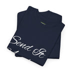 "Send it Academy" T‑Shirt — Script Logo Tee