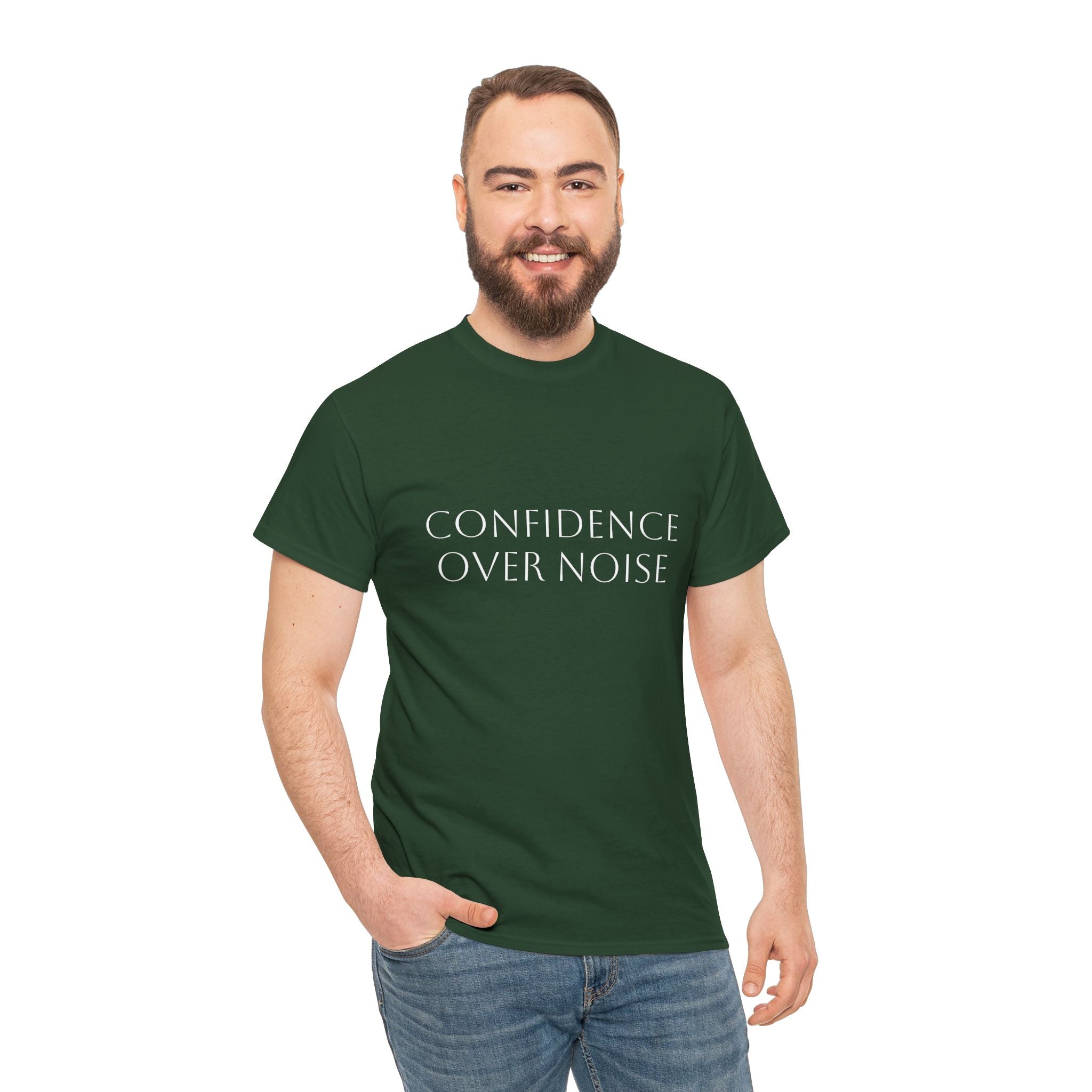 Confidence Over Noise Tee