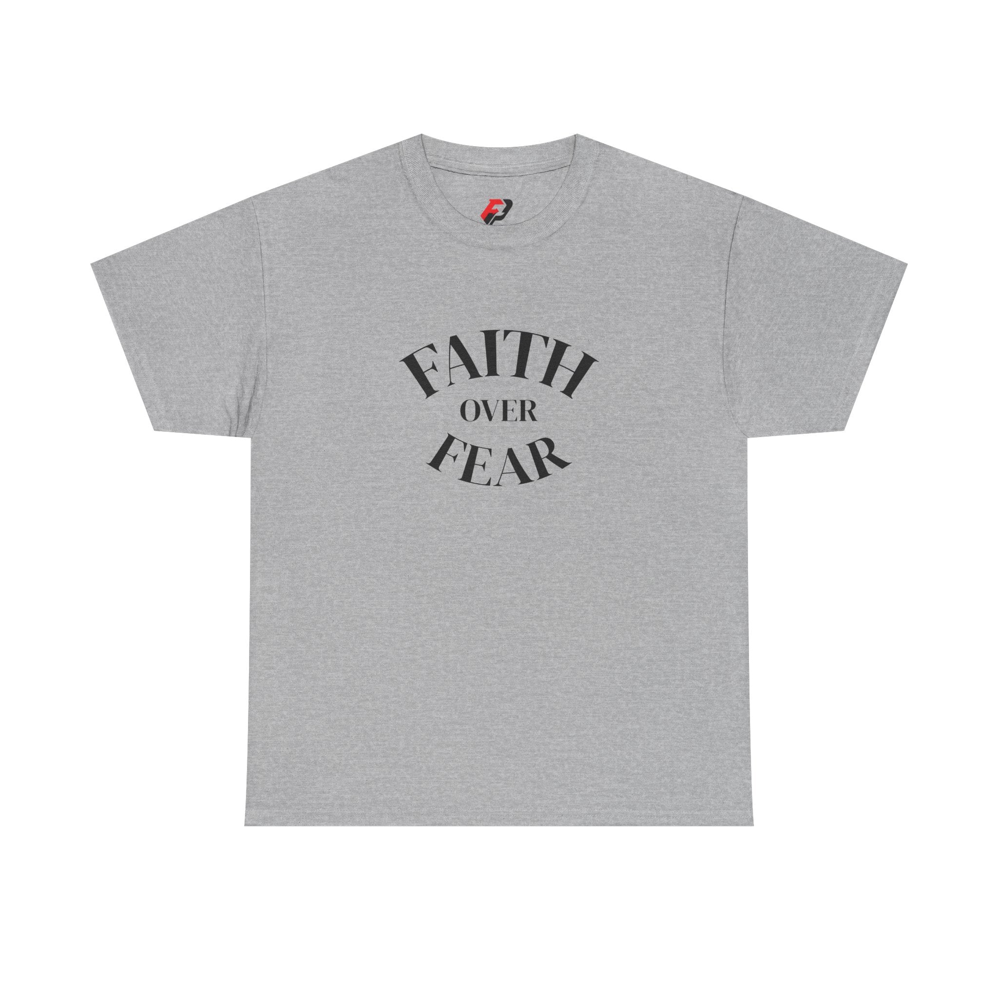 Faith Over Fear T‑Shirt – Inspirational Christian Graphic Tee