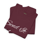 "Send it Academy" T‑Shirt — Script Logo Tee