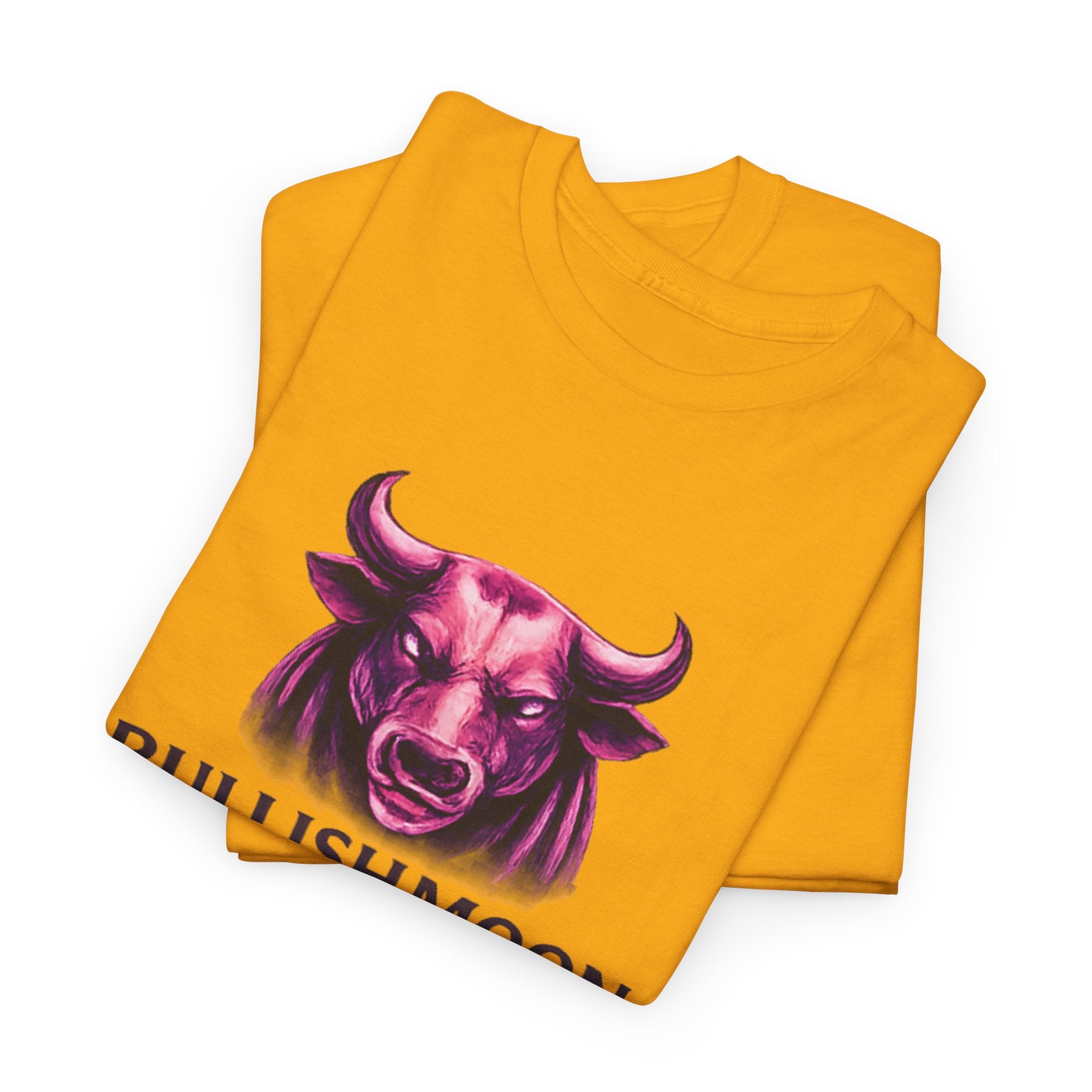 "Bullish Moon" Women's T‑Shirt —Bull Logo Tee
