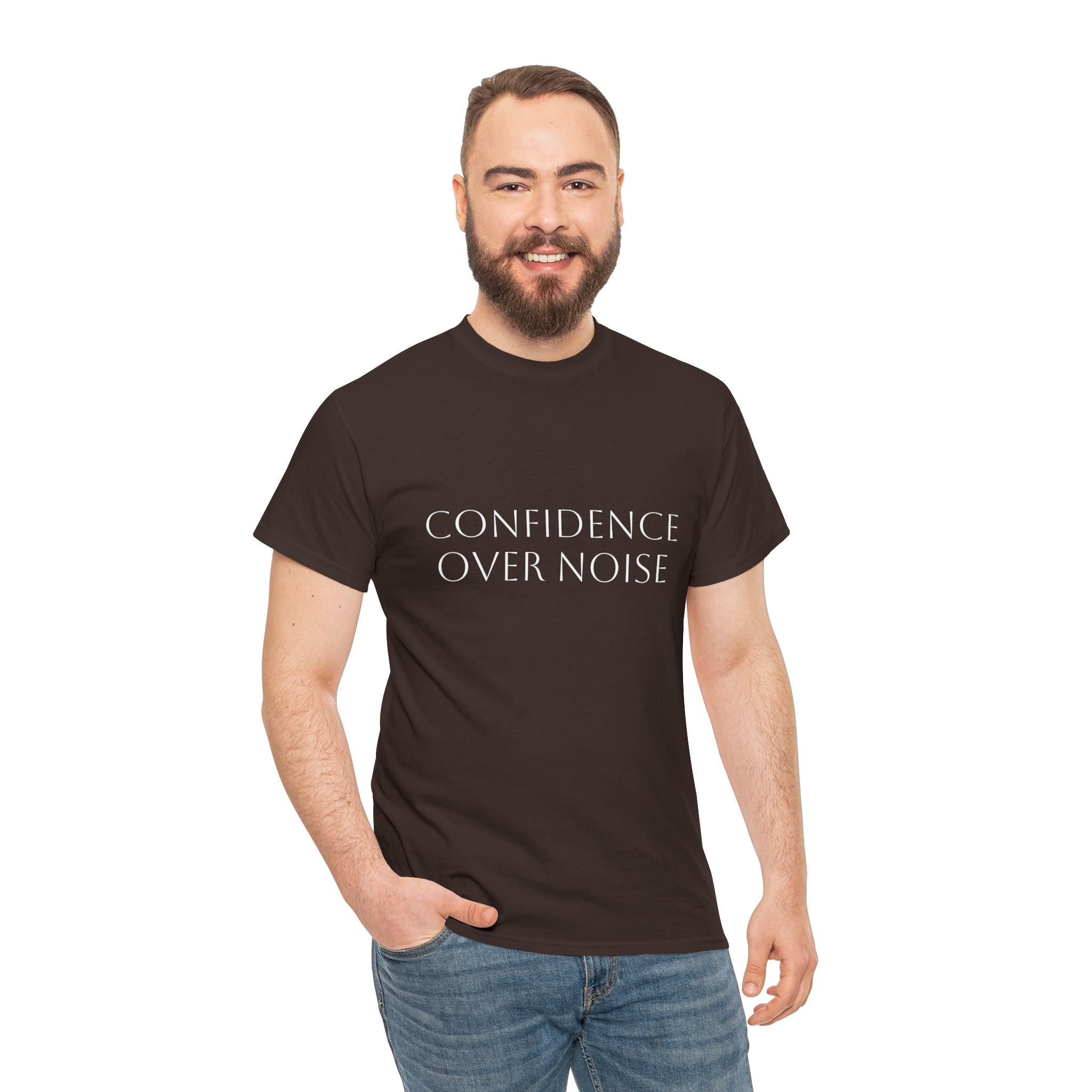 Confidence Over Noise Tee