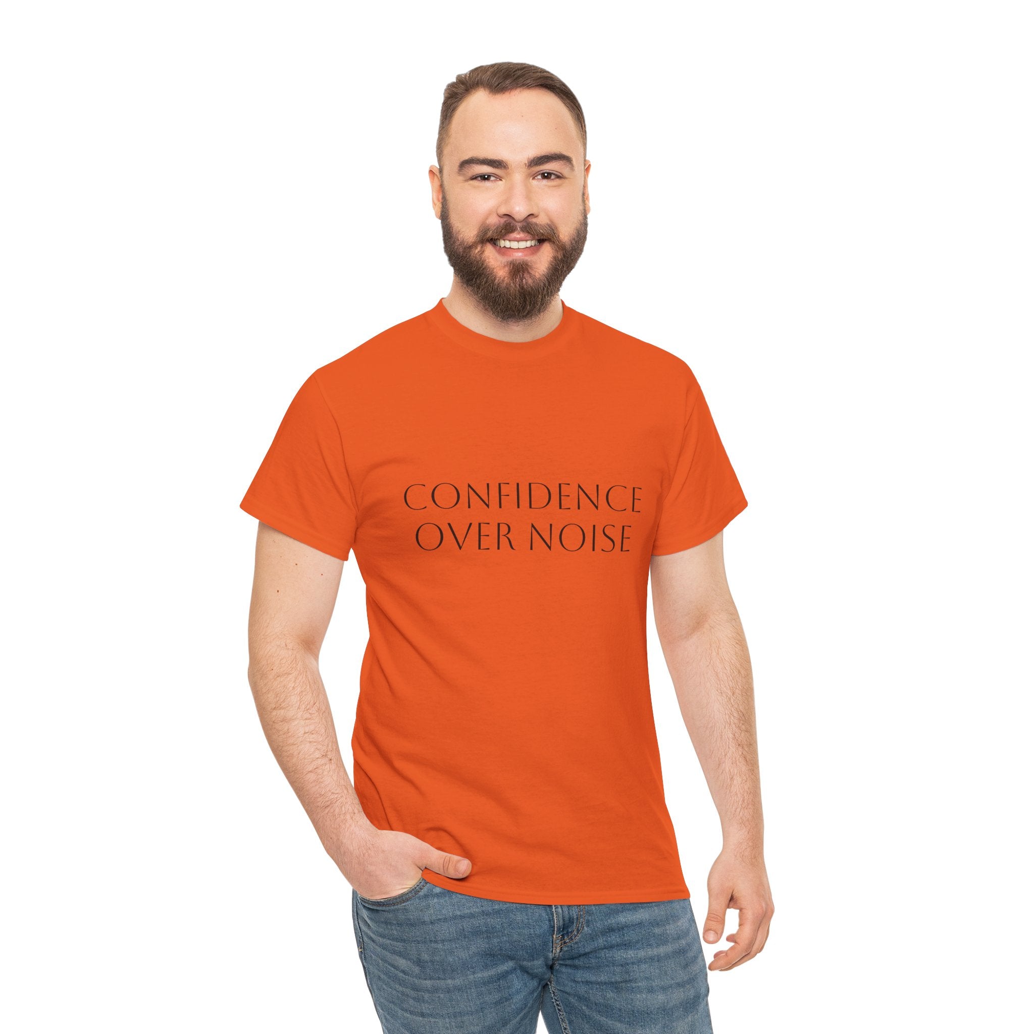 Confidence Over Noise Tee