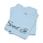 "Send it Academy" T‑Shirt — Script Logo Tee